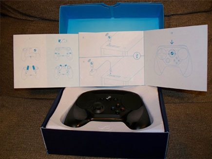 Steam Controller Unboxed